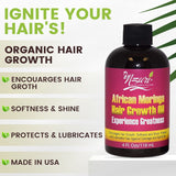 Nzuri African Moringa Hair Growth Oil 4oz