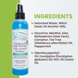 Nzuri Solutions Hair Regimen Medicated Scalp Therapy Hair Growth Fertilizer 8oz