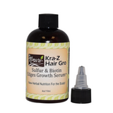 Nzuri Kra-Z Gro Sulfur & Biotin Hair Growth Serum 4oz