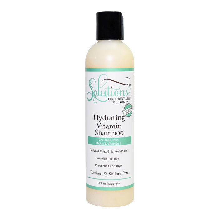 Nzuri Solutions Hair Regimen Hair Grow Stimulating Shampoo 8oz