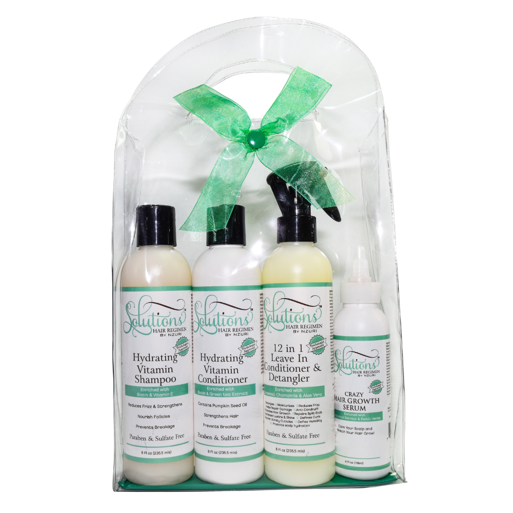 Nzuri Solutions Ultimate Hair Growth & Nourishment Kit