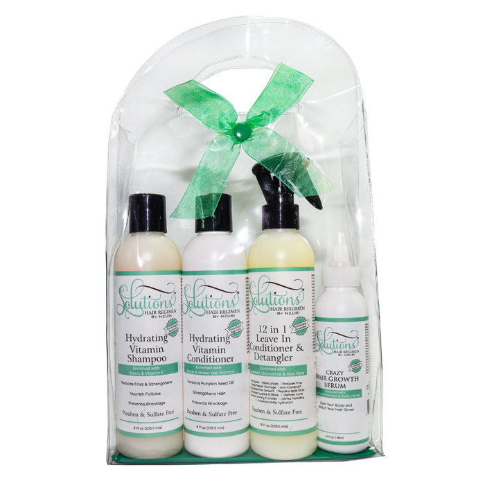 Nzuri Solutions Ultimate Hair Growth & Nourishment Kit