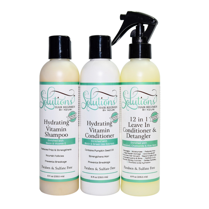 Nzuri Solutions Hydration & Growth Duo