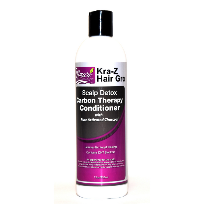 Nzuri Kra - Z Hair  Scalp Detox Carbon Therapy Conditioner Seborheic Dermatits 12oz
