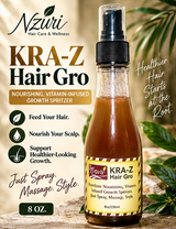 Nzuri Kra-z Hair Gro Fertilizer Vitamin infused Growth Spritzer 8oz