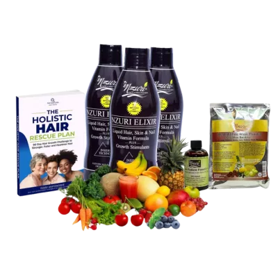 Nzuri 90-day hair growth challenge products