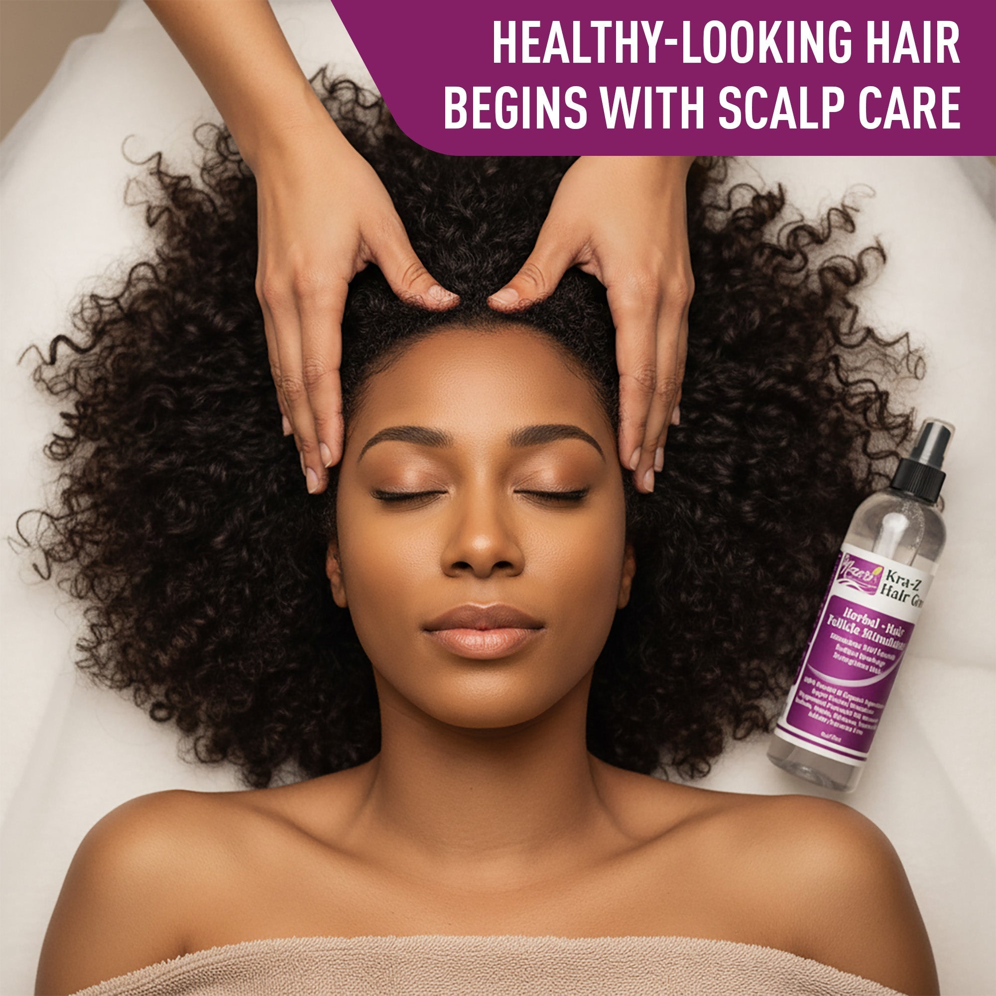 Nzuri Herbal Hair Follicle Growth Stimulator 12oz