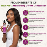 Nzuri Kra-Z Hair Gro Moisturizing Growth Conditioner 8oz