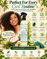 Nzuri Solutions Hair Regimen 12 IN 1 Leave in Conditioner and Detangler 8oz