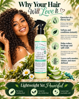 Nzuri Solutions Hair Regimen 12 IN 1 Leave in Conditioner and Detangler 8oz