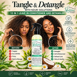Nzuri Solutions Hair Regimen 12 IN 1 Leave in Conditioner and Detangler 8oz